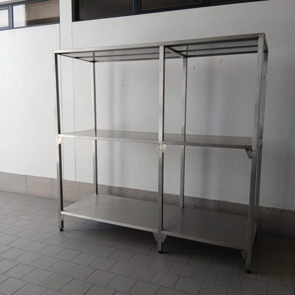 prateleira aço inox